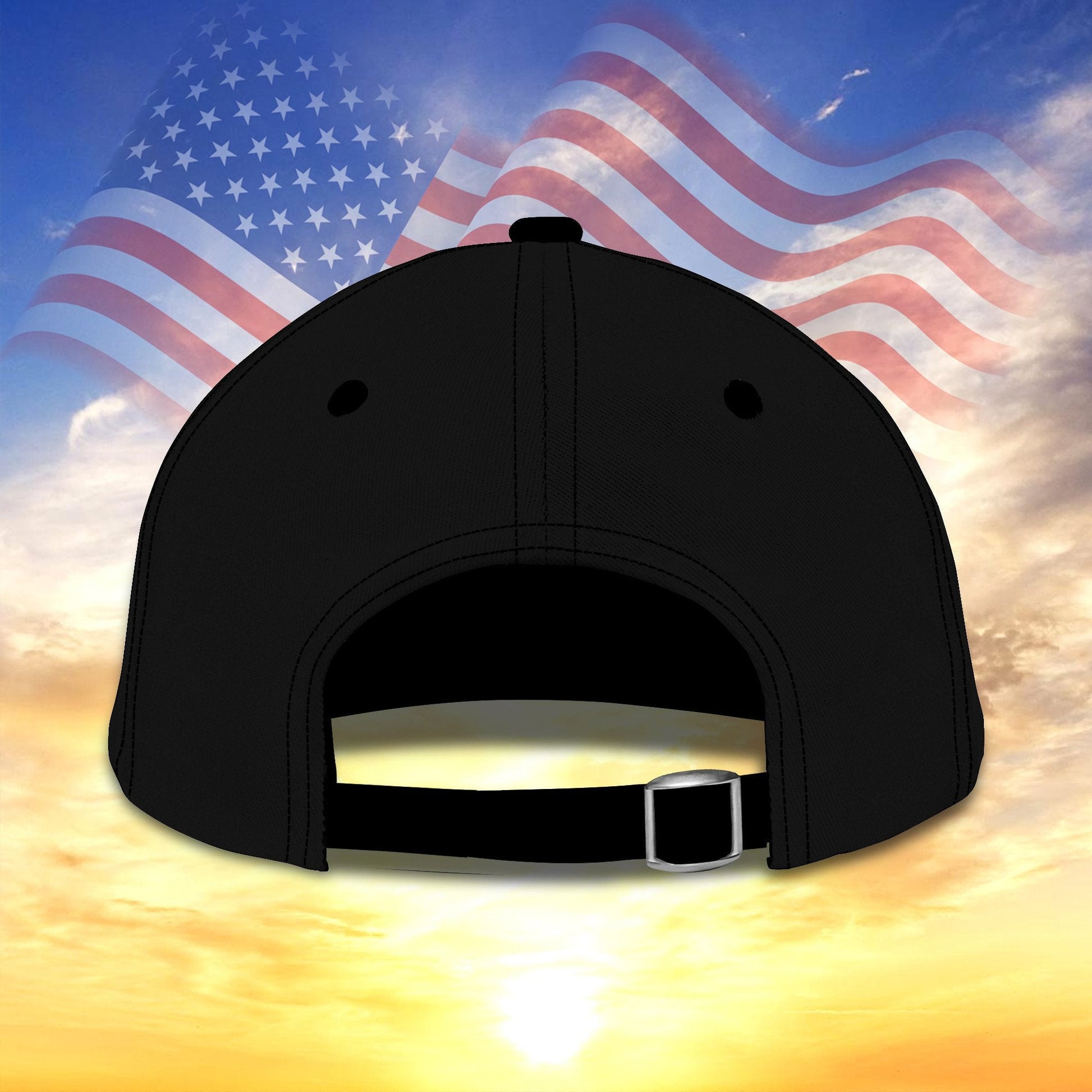 The Golf Father Black Golf Cap, Dad Golf Gift, Dad Cap