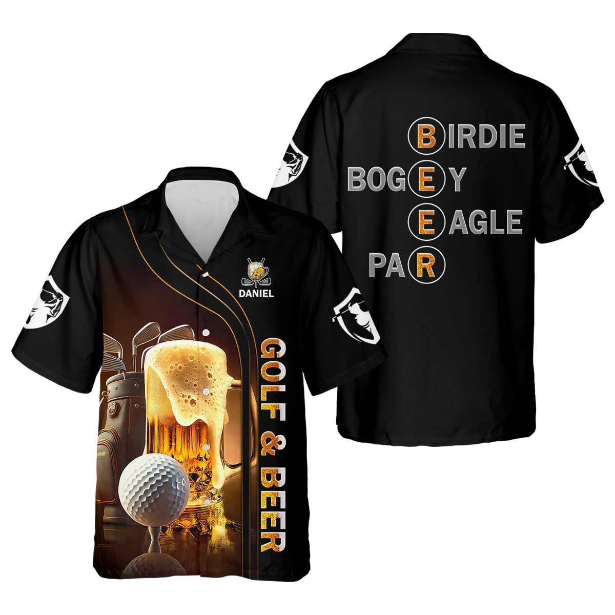Golf And Beer Custom Golf Hoodie Shirt, Funny Golf Shirt, Gift For Golfers
