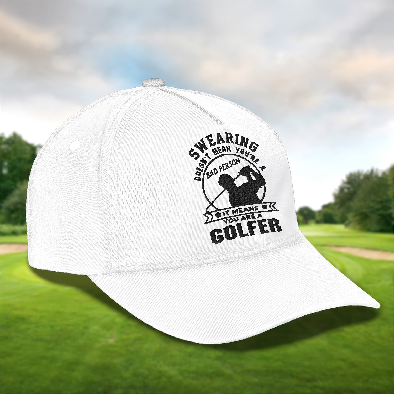 You Are A Golfer Embroidered Baseball Cap, Golf Hat, Dad Golf Gift