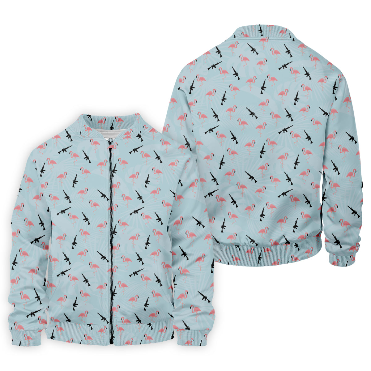 Funny Flamingos Golf Polo Shirt, Golfing Apparel, Mens Golf Gift, Funny Golf Polos