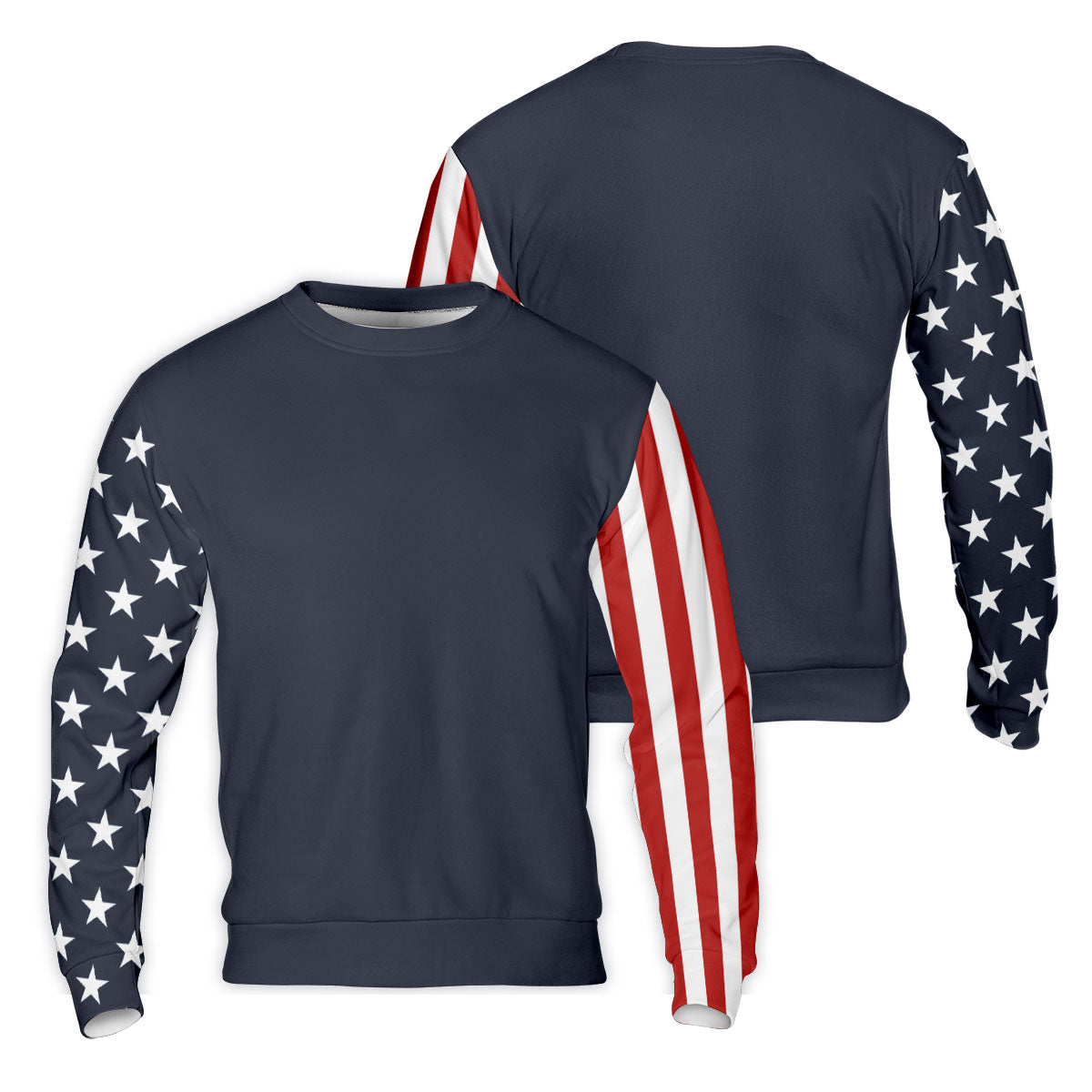 American Flag Golf Polo Shirt, Mens Golf Gift, Patriotic Golf Shirt