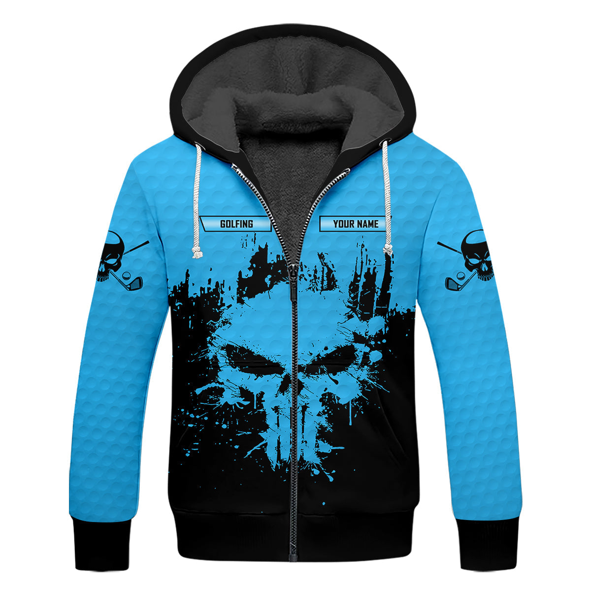 Golf Saved Me From Being A Porn Star Now I'm Just A Swinger Custom Funny Skull Golf Polo Shirt, Dad Golf Gift