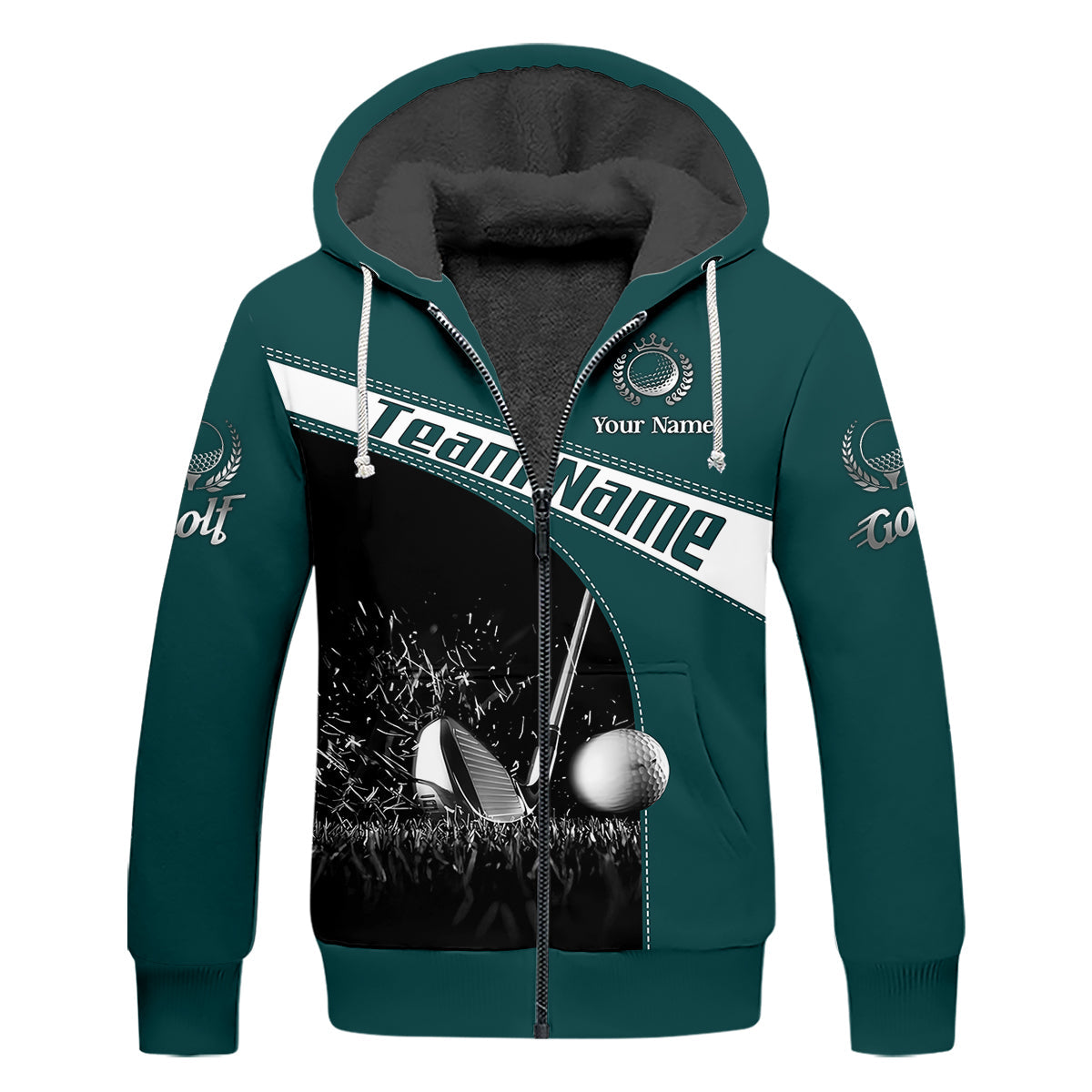 Weapons Of Grass Destruction Custom Men's Golf Polo Shirt, Funny Golf Shirt, Dad Golf Gift