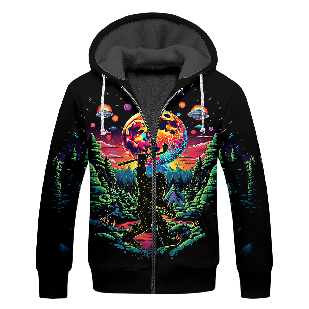 Not All Who Wander Are Lost Men's Golf Polo Shirt, Funny Bigfoot Golf Shirt, Dad Golf Gift