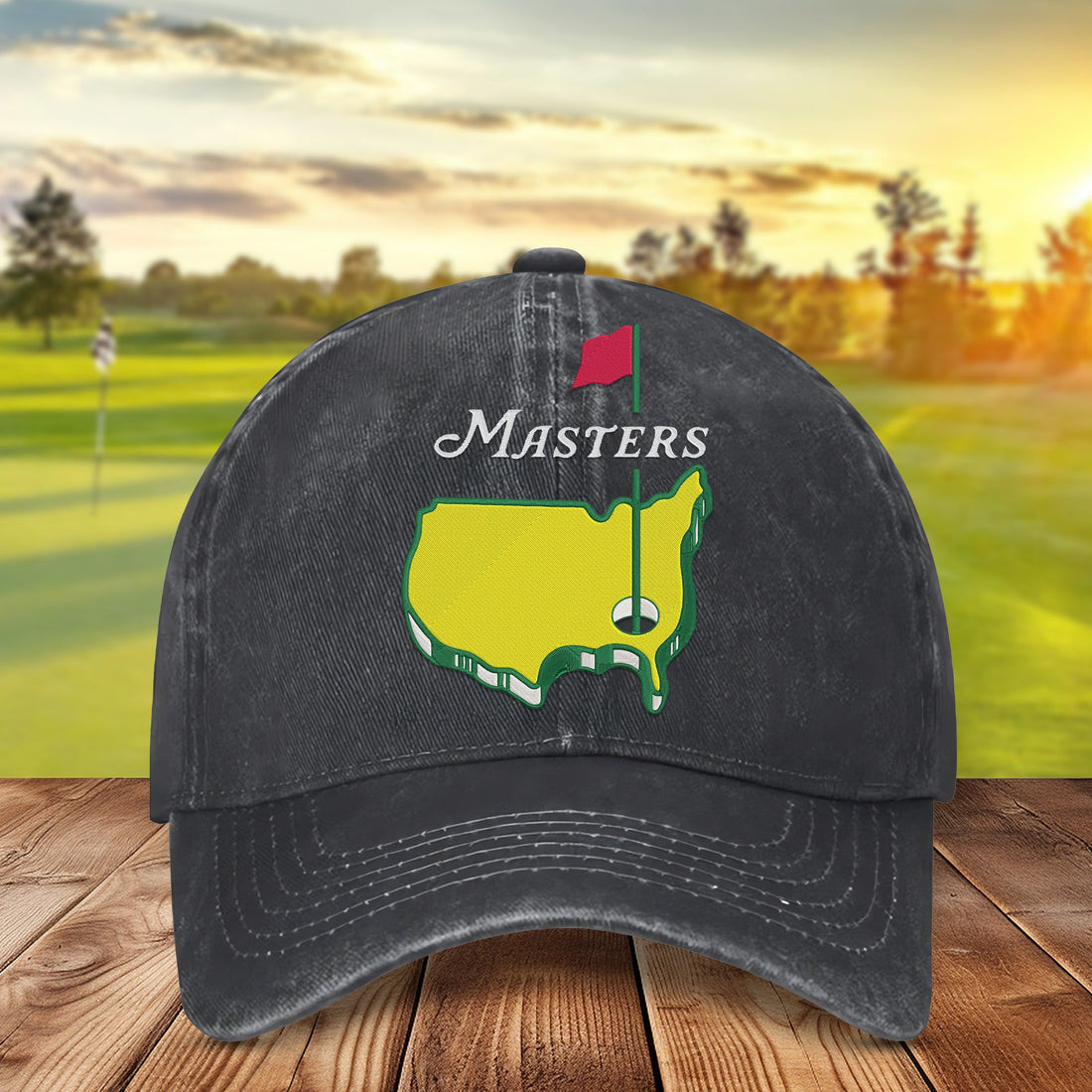 Masters Tournament Augusta Golf Course Embroidered Baseball Cap, Funny Golf Hat, Dad Golf Gift