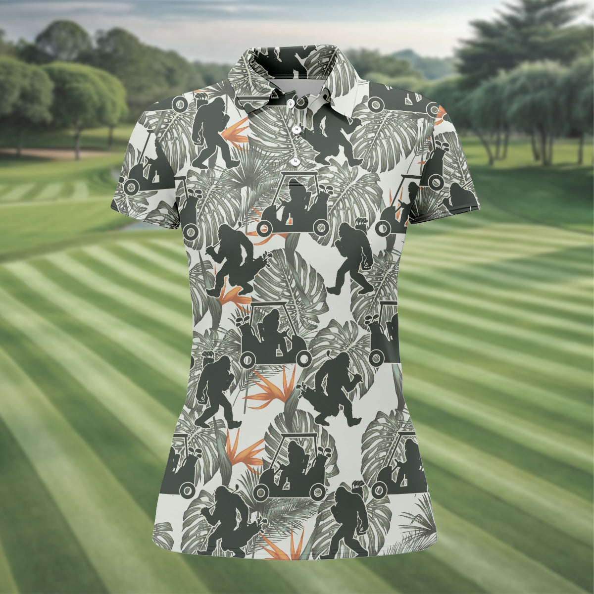 Gorilla Shirt, Hawaiian Golf Shirts, Womens Sleeveless Polo, Matching Golf Shirts, Ladies Golf Shirts