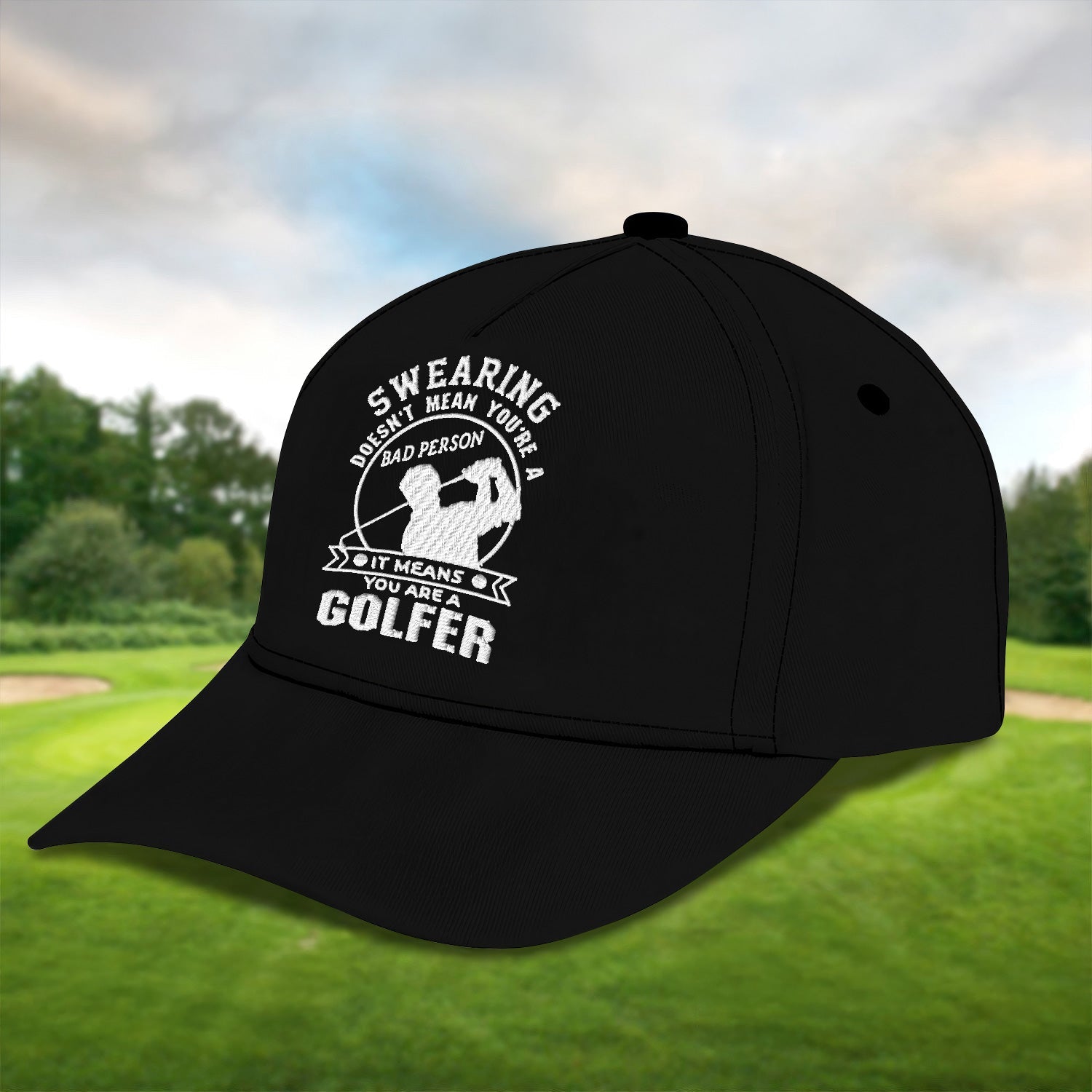 You Are A Golfer Embroidered Baseball Cap, Golf Hat, Dad Golf Gift