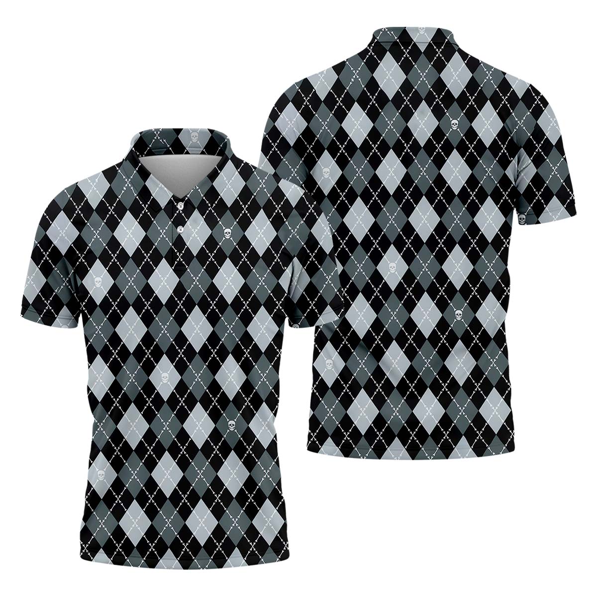 Argyle Golf Polo Shirt, Golf Gifts For Men, Golf Gift Ideas