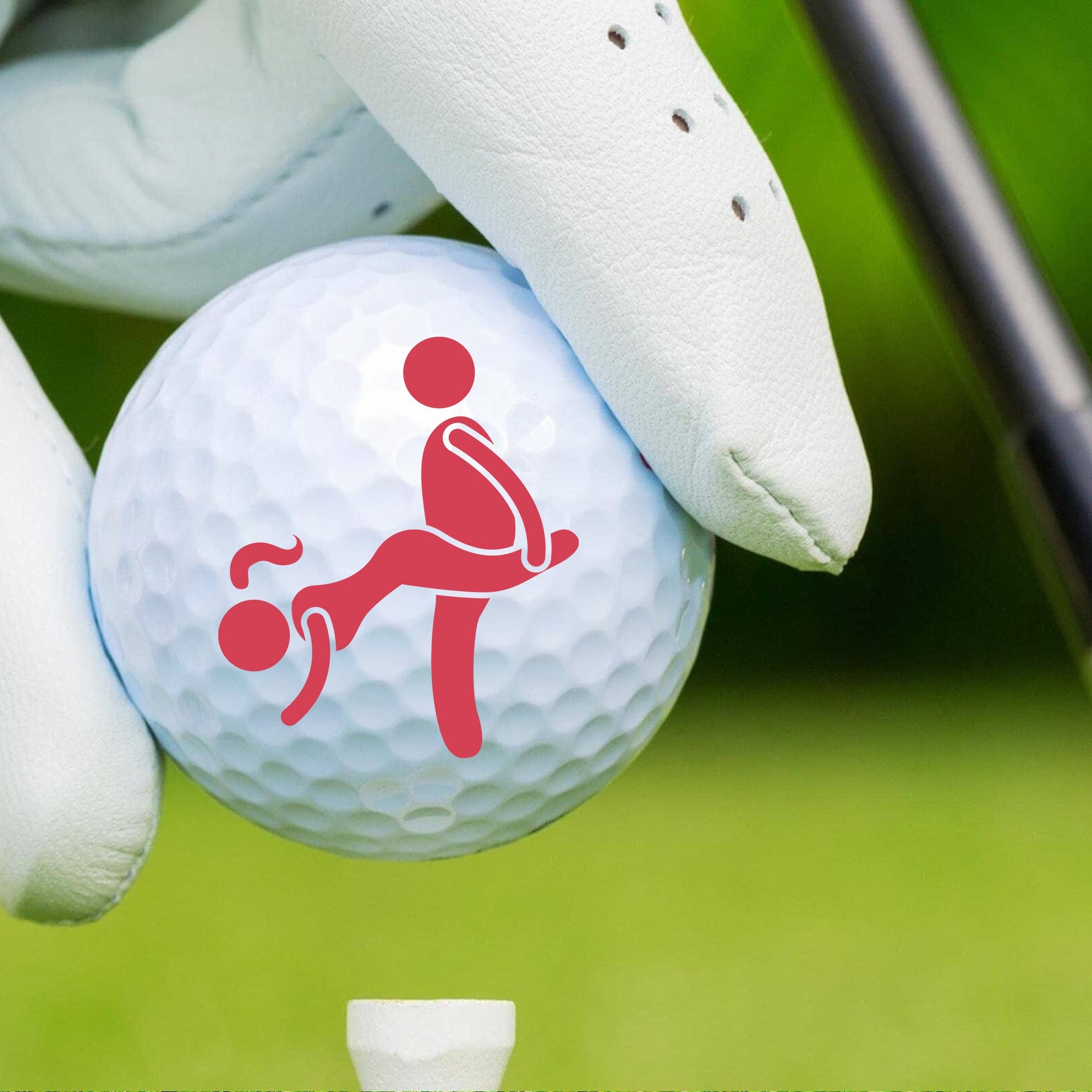 Hole in One Night Funny Golf Ball, Fun Position Golf Ball, Golf Decor, Mens Golf Gift