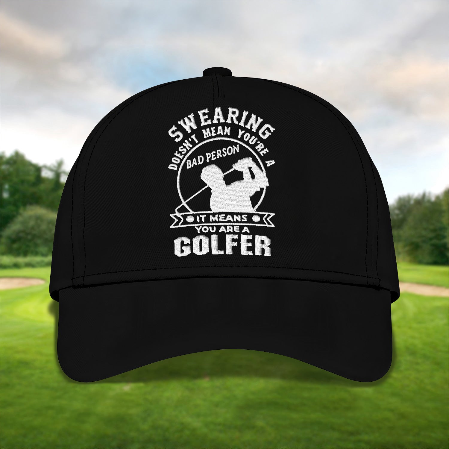 You Are A Golfer Embroidered Baseball Cap, Golf Hat, Dad Golf Gift