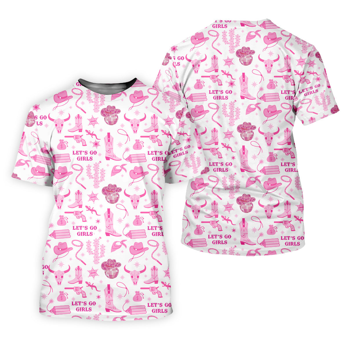 Let's Go Girls Funny Womens Golf Polo Shirt, Custom Ladies Golf Shirt