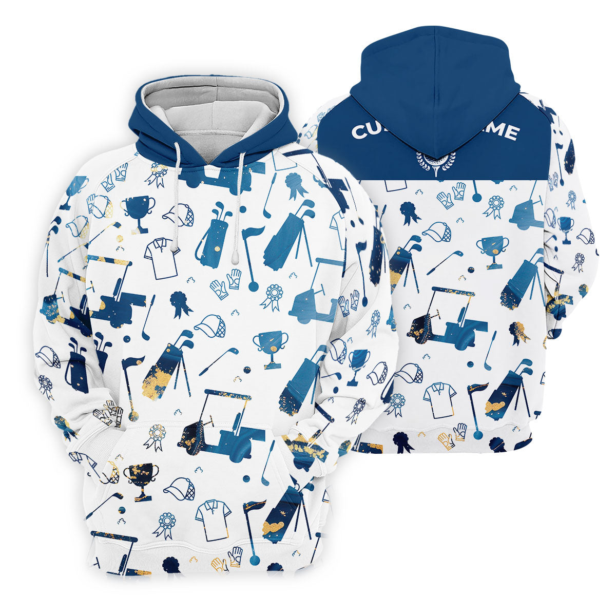 Personalized Golf Pattern Shirt, Ladies Golf Polos, Matching Golf Shirts, Women Golf Top