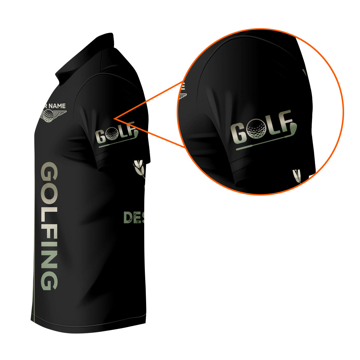 Weapons Of Grass Destruction Custom Funny Golf Polo Shirt, Mens Golf Gift, Gift For Golfers