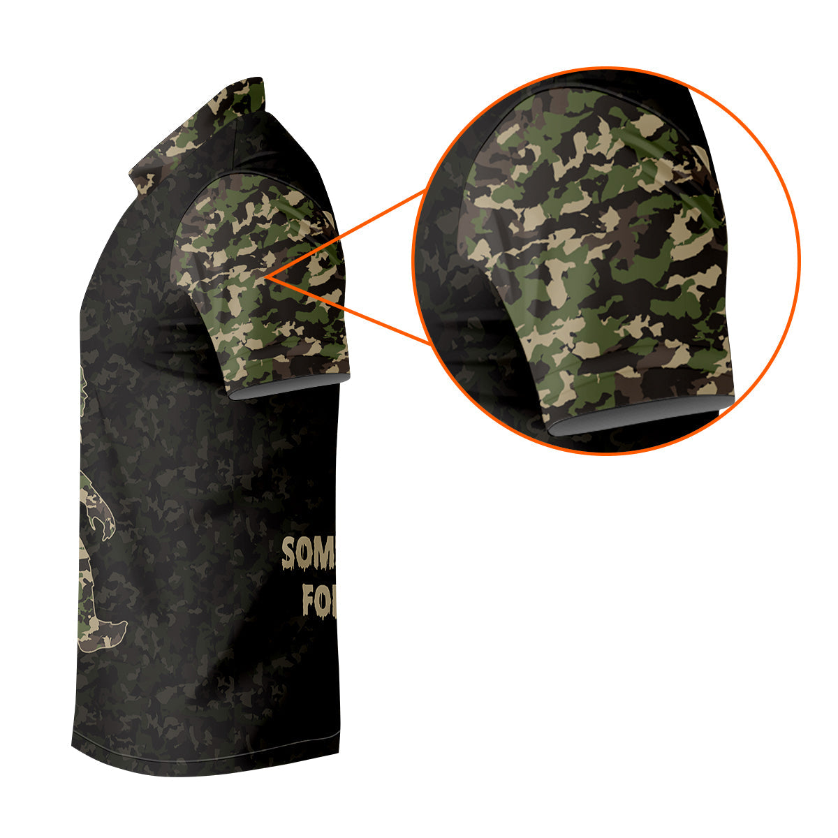 Funny Bigfoot Men's Golf Polo Shirt, Mens Golf Shirt, Funny Golf Shirt, Gift For Golfers