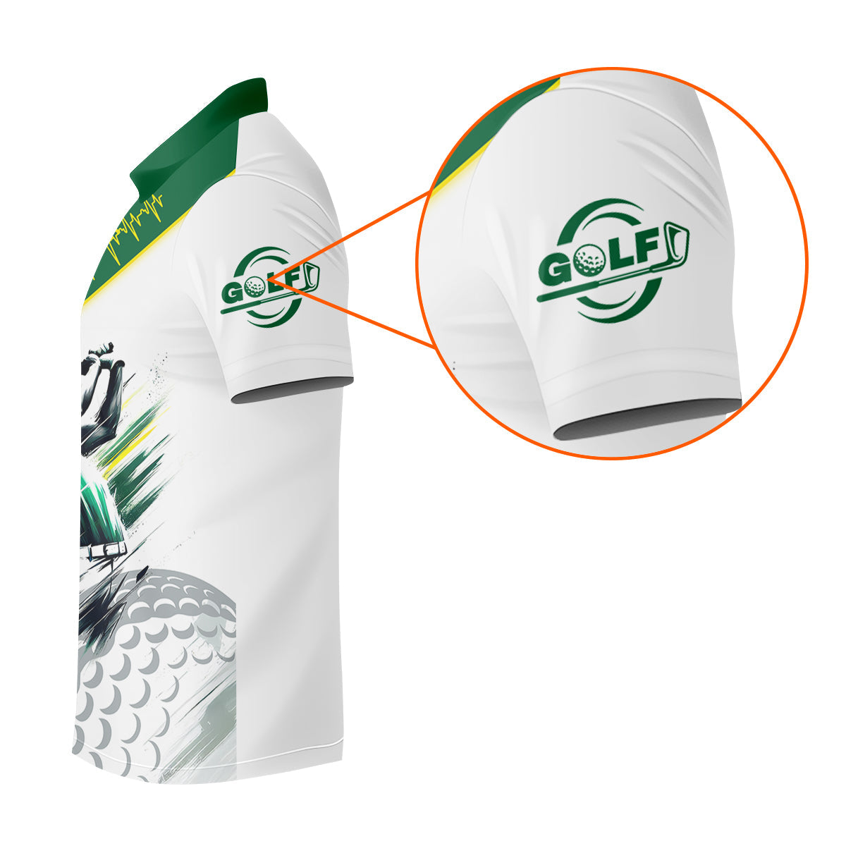 Augusta Golf Master Custom Men's Golf Polo Shirt, Funny Golf Shirt, Men Golf Gifts