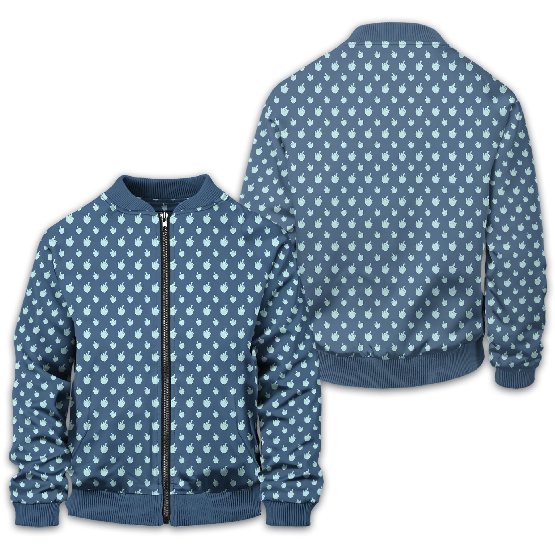 Middle Finger Dirty Absurd Golf Polo Shirt, Fun Golf Shirts For Men, Funny Golf Shirt