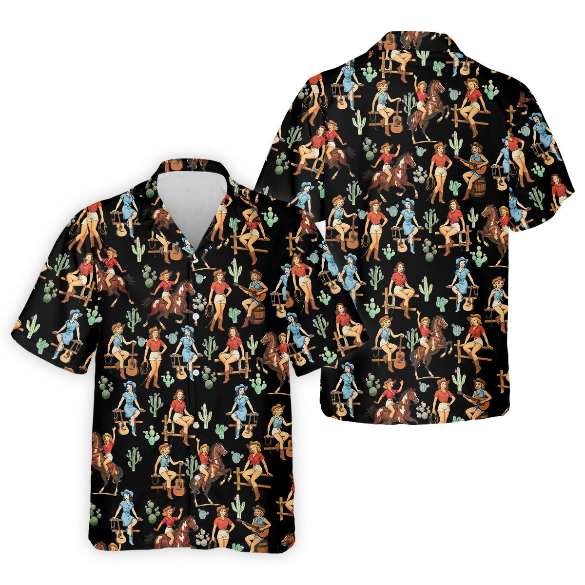 Western Golf Shirt, Black Golf Shirt Men, Fun Golf Shirts For Men, Cute Golf Shirt, Fun Golf Shirt