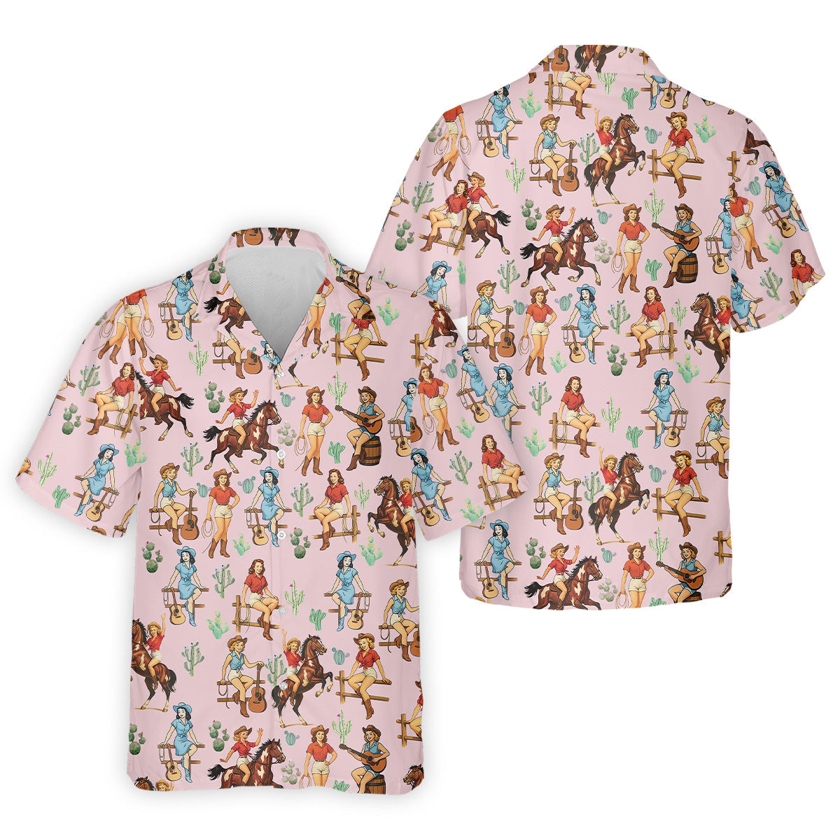 Western Golf Shirt, Pink Golf Shirt Men, Fun Golf Shirts For Men, Cute Golf Shirt, Fun Golf Shirt