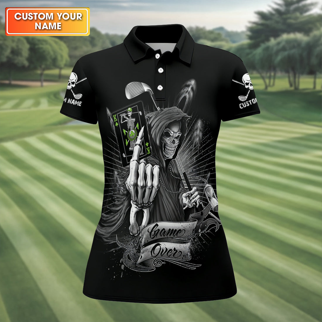 It Takes a Lot of Balls to Golf the Way I Do Funny Skeleton Ladies Golf Tops, Cool Golf Gifts, Golfing Apparel