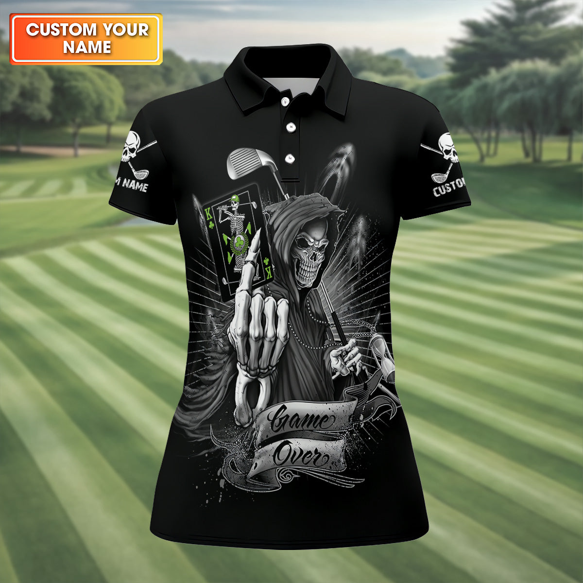 It Takes a Lot of Balls to Golf the Way I Do Funny Skeleton Ladies Golf Tops, Cool Golf Gifts, Golfing Apparel