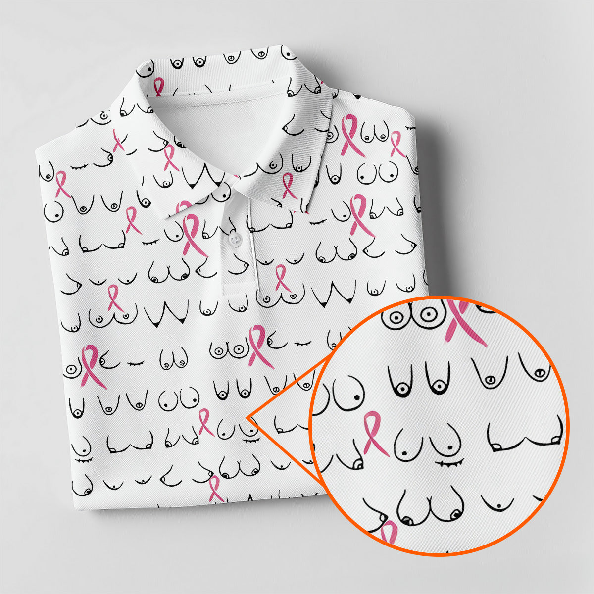 Breast Cancer Golf Shirt, Ladies Golf Shirt, Ladies Sleeveless Golf Shirts, Womens Golf Shirts