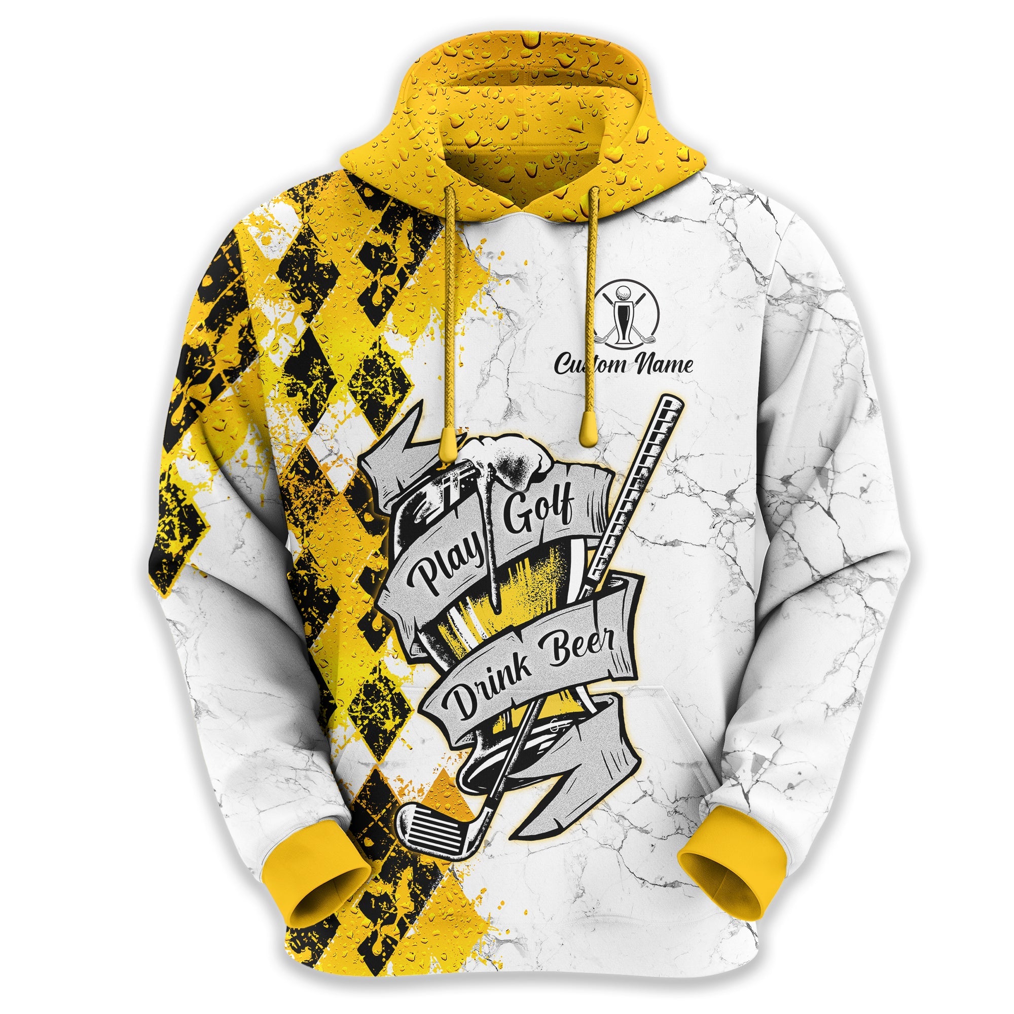 Play Golf Drink Beer Custom Golf Polo Shirt, Funny Golf Shirt, Golf & Beer Gift For Men