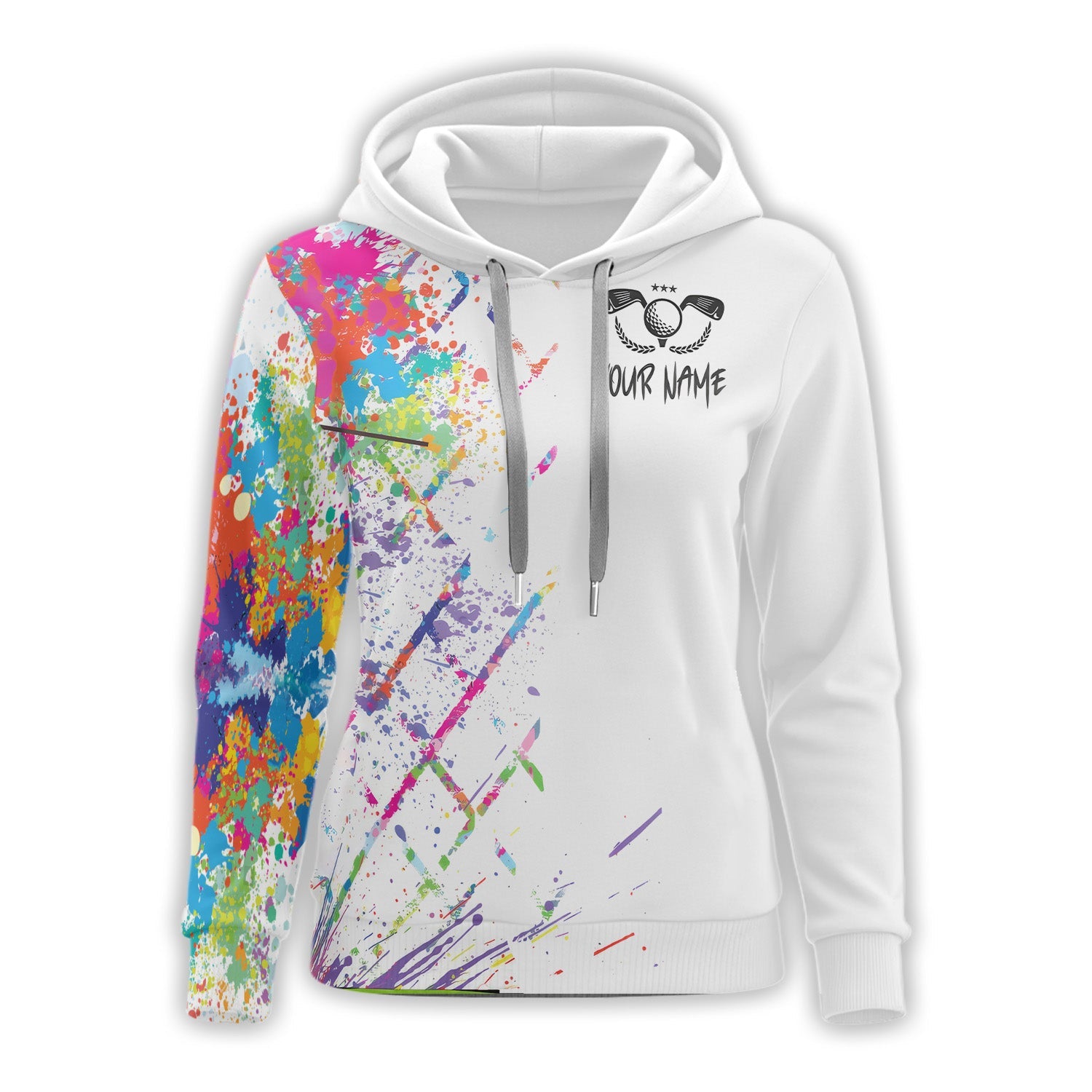 Swing Swear Drink Repeat Custom Womens Golf Polo Shirt, Golfing Apparel, Womens Golf Gifts