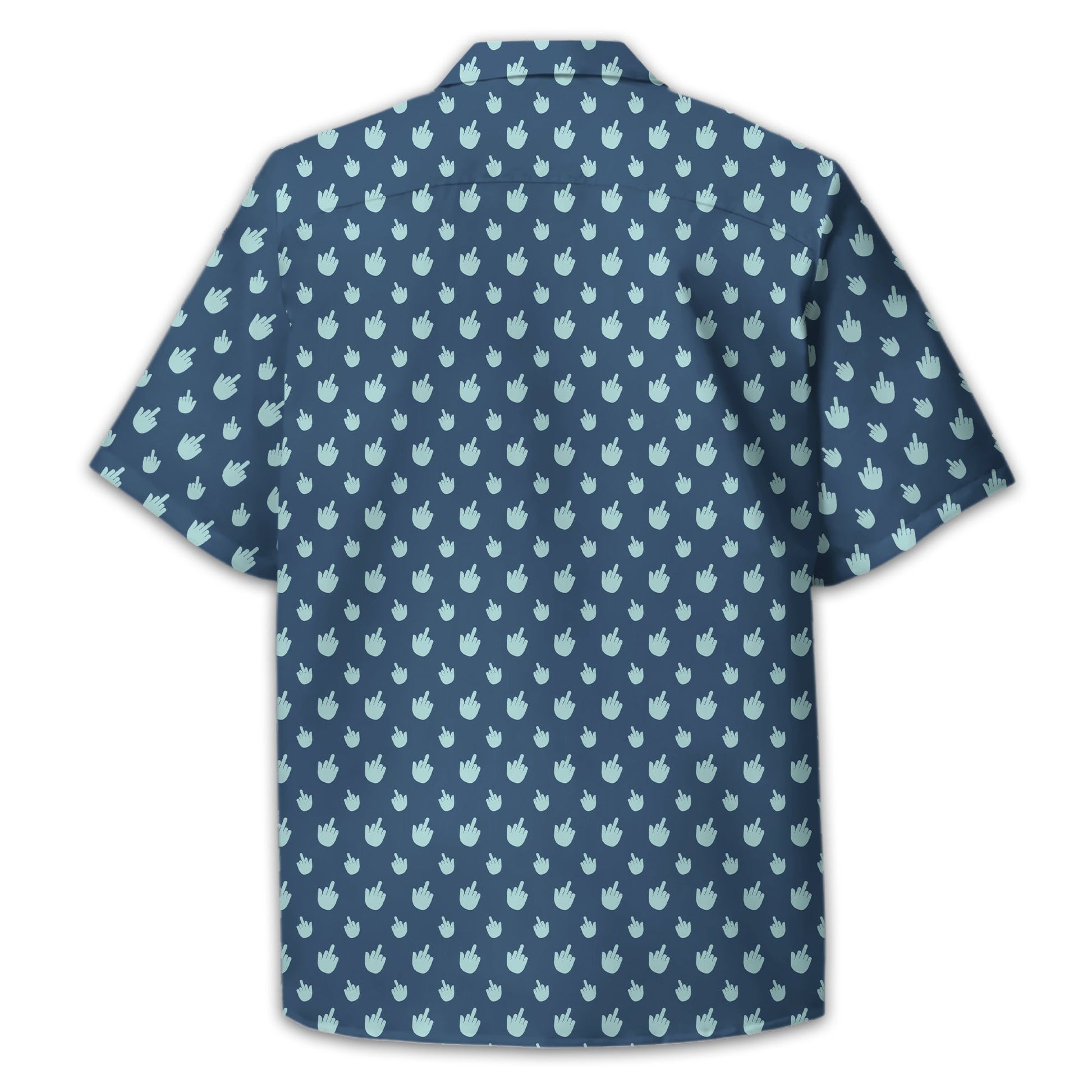 Middle Finger Dirty Absurd Golf Polo Shirt, Fun Golf Shirts For Men, Funny Golf Shirt