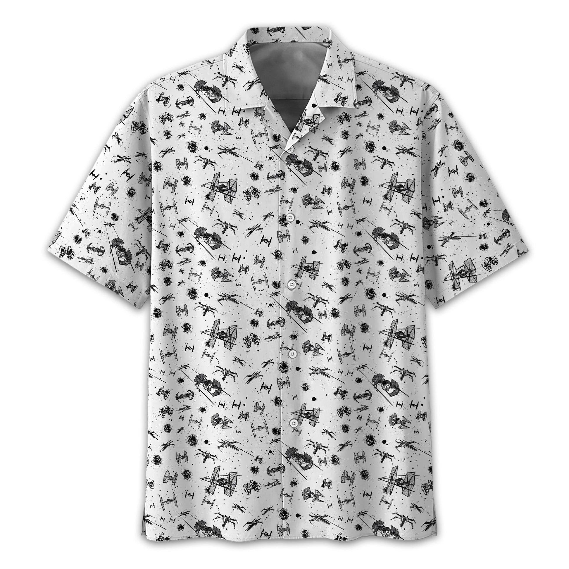 White Galaxy Golf Polo Shirt, Gift For Golfers, Golf Gift For Men