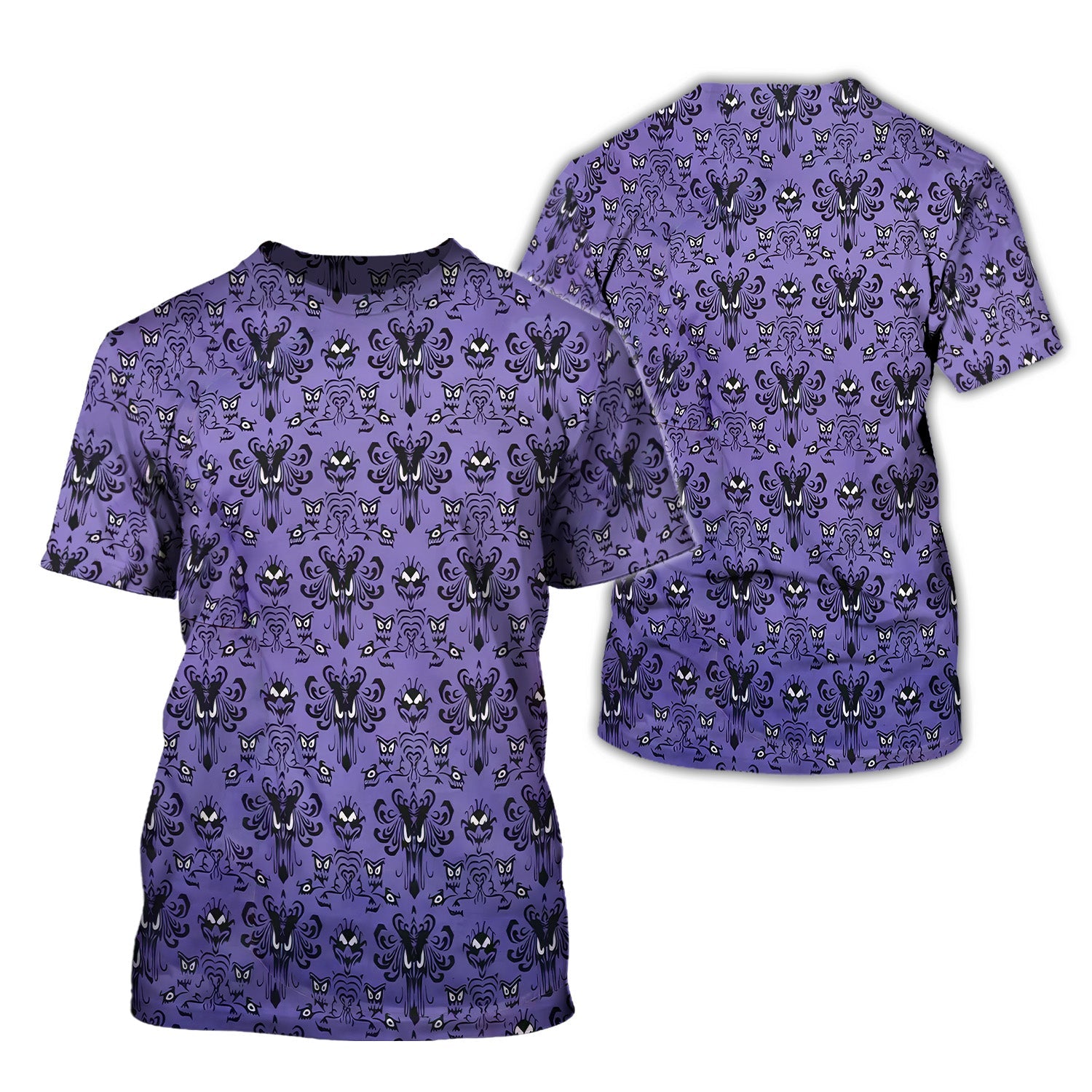 Haunted Mansion Hitchhiking Ghosts Men's Golf Polo Shirt, Golfing Apparel, Mens Golf Gift