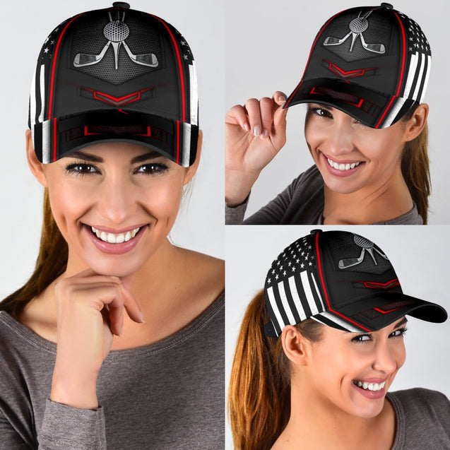 USA Golf Cap, Personalized Golf Cap, Golf Gift For Men