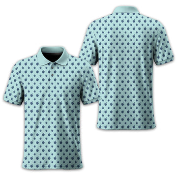 Middle Finger Funny Golf Polo Shirt, Gift For Golfers, Golf Gift For Him