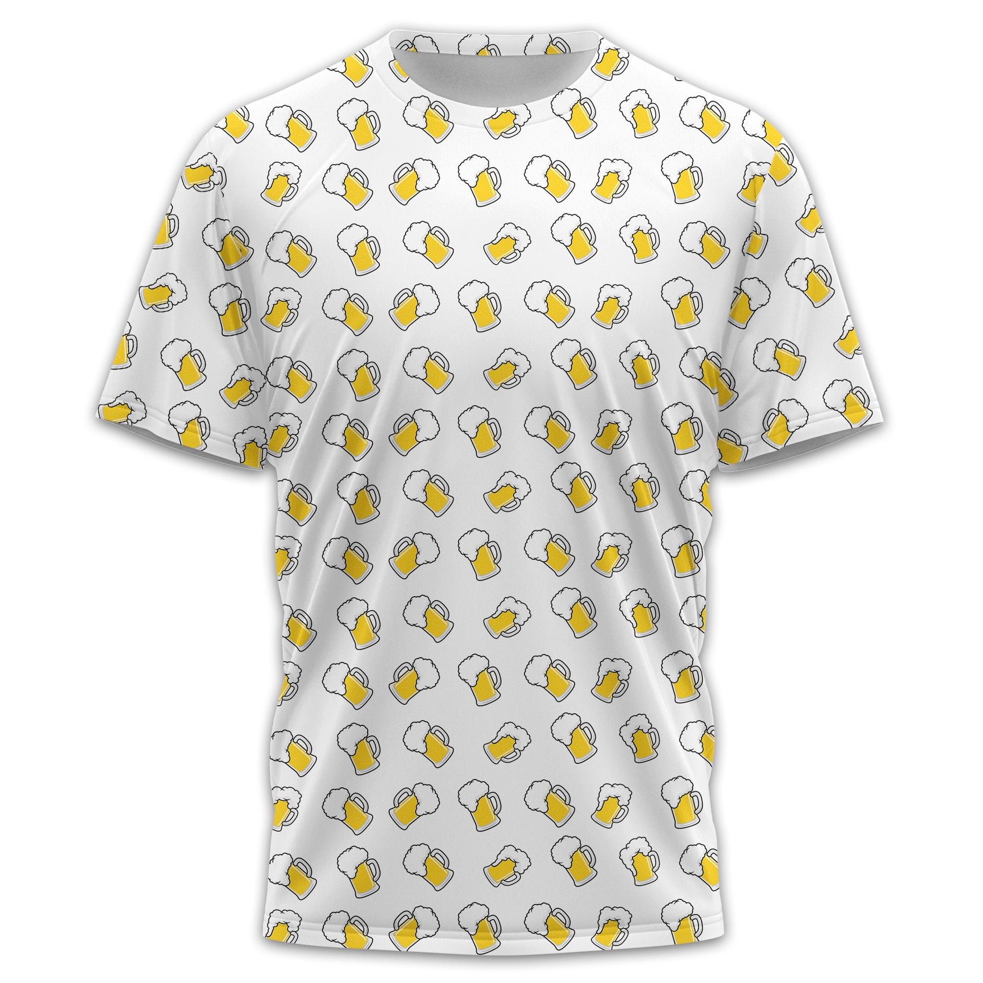 Beer Men's Golf Polo Shirt, Funny Golf Shirt, Gift For Golfers