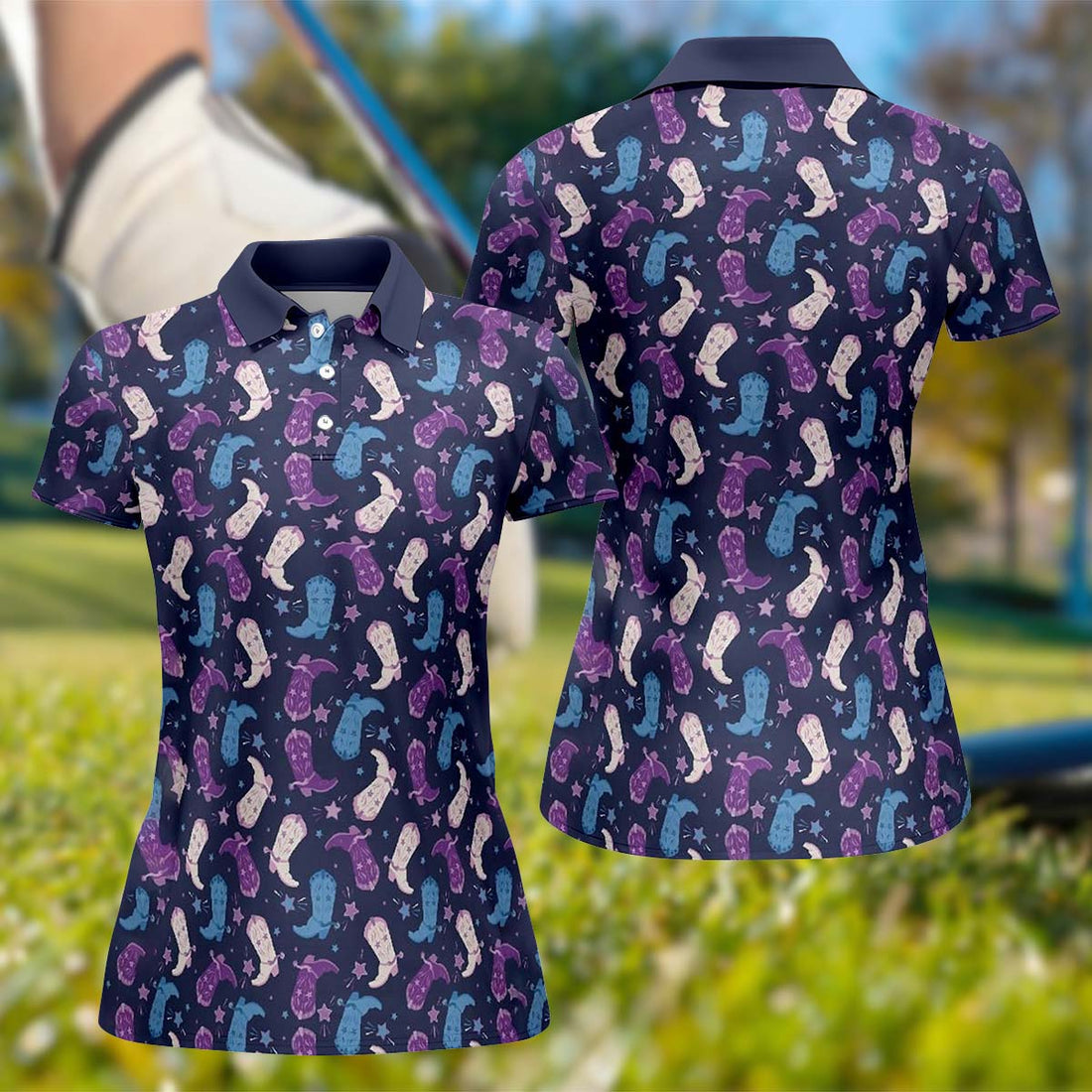 Womens Golf Polo Shirt, Golfing Apparel, Womens Golf Gifts