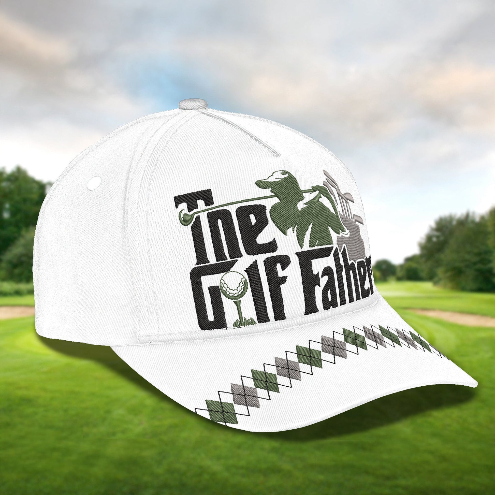 The Golf Father Golf Cap, Dad Golf Gift, Dad Cap