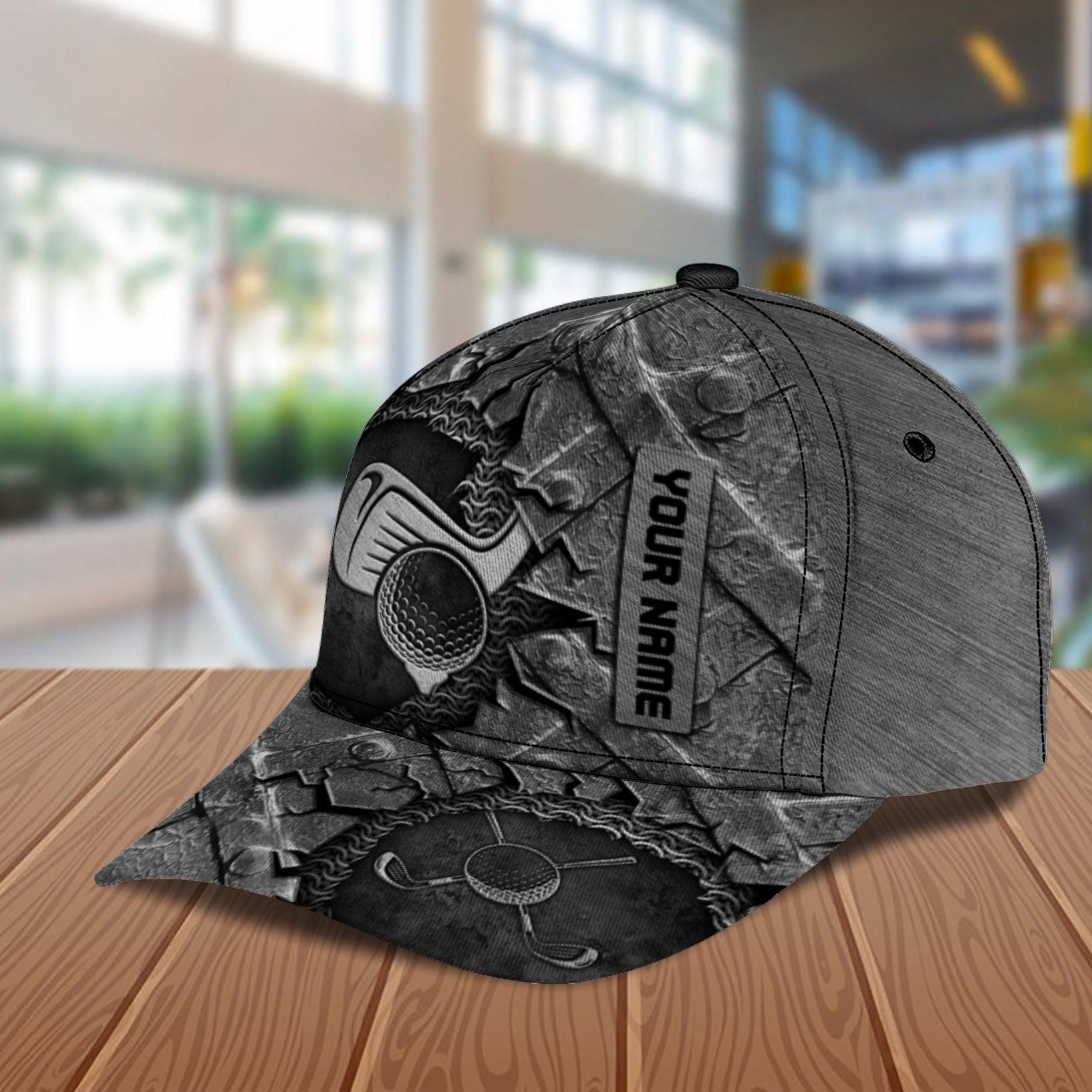 Personalized Golf Cap, 3D Full Print Golf Cap, Presents For Golf Lovers