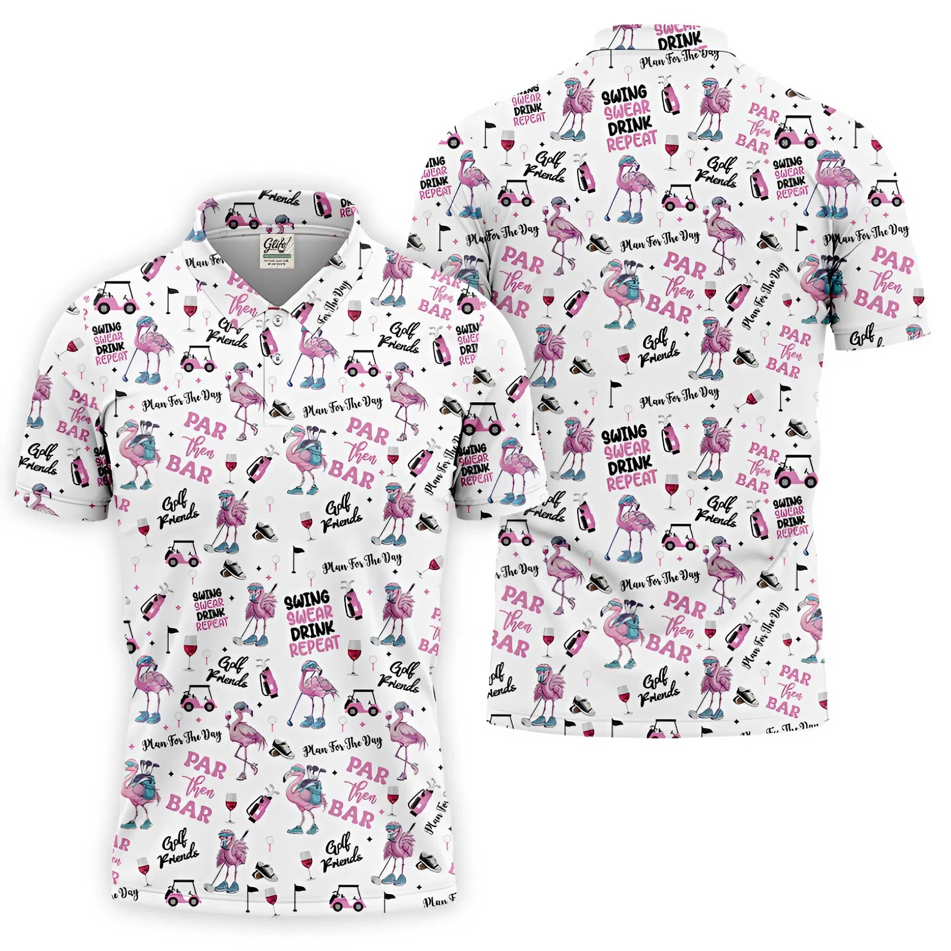 Par Then Bar Funny Golf Shirt, Couple Golf Shirt, Matching Golf Shirt, His And Hers Golf Shirts