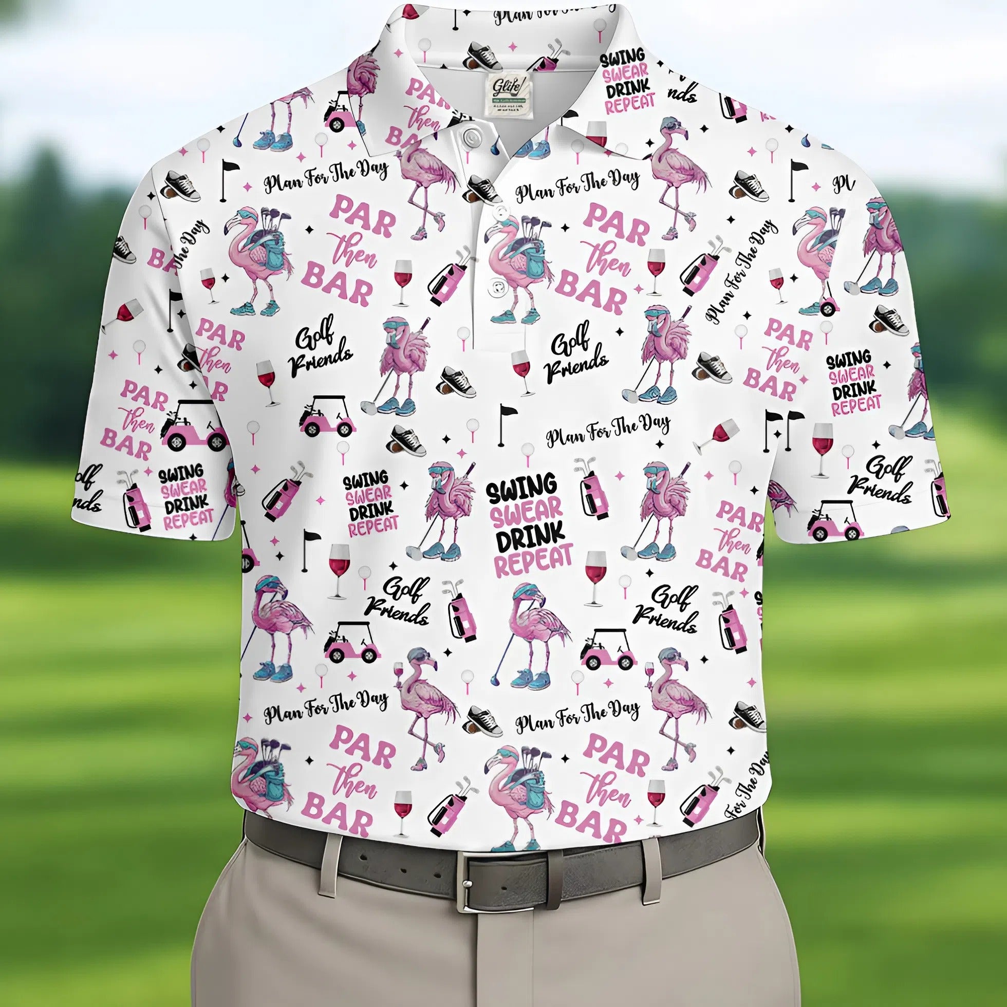 Par Then Bar Funny Golf Shirt, Couple Golf Shirt, Matching Golf Shirt, His And Hers Golf Shirts