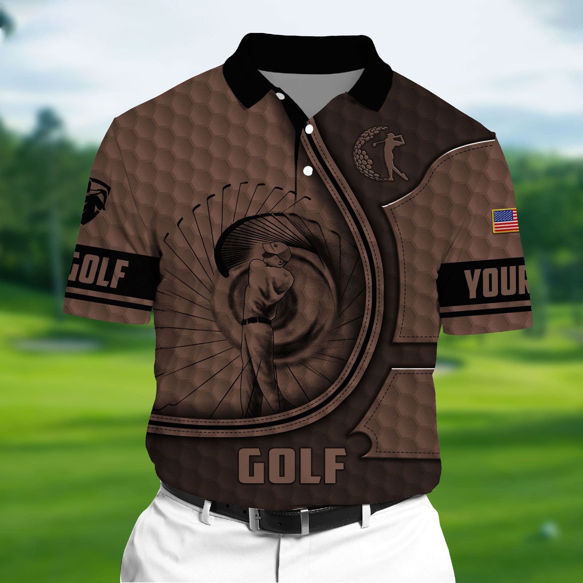 Personalized Golf Polos, Golf Polos For Men, Gifts For Golf Lover