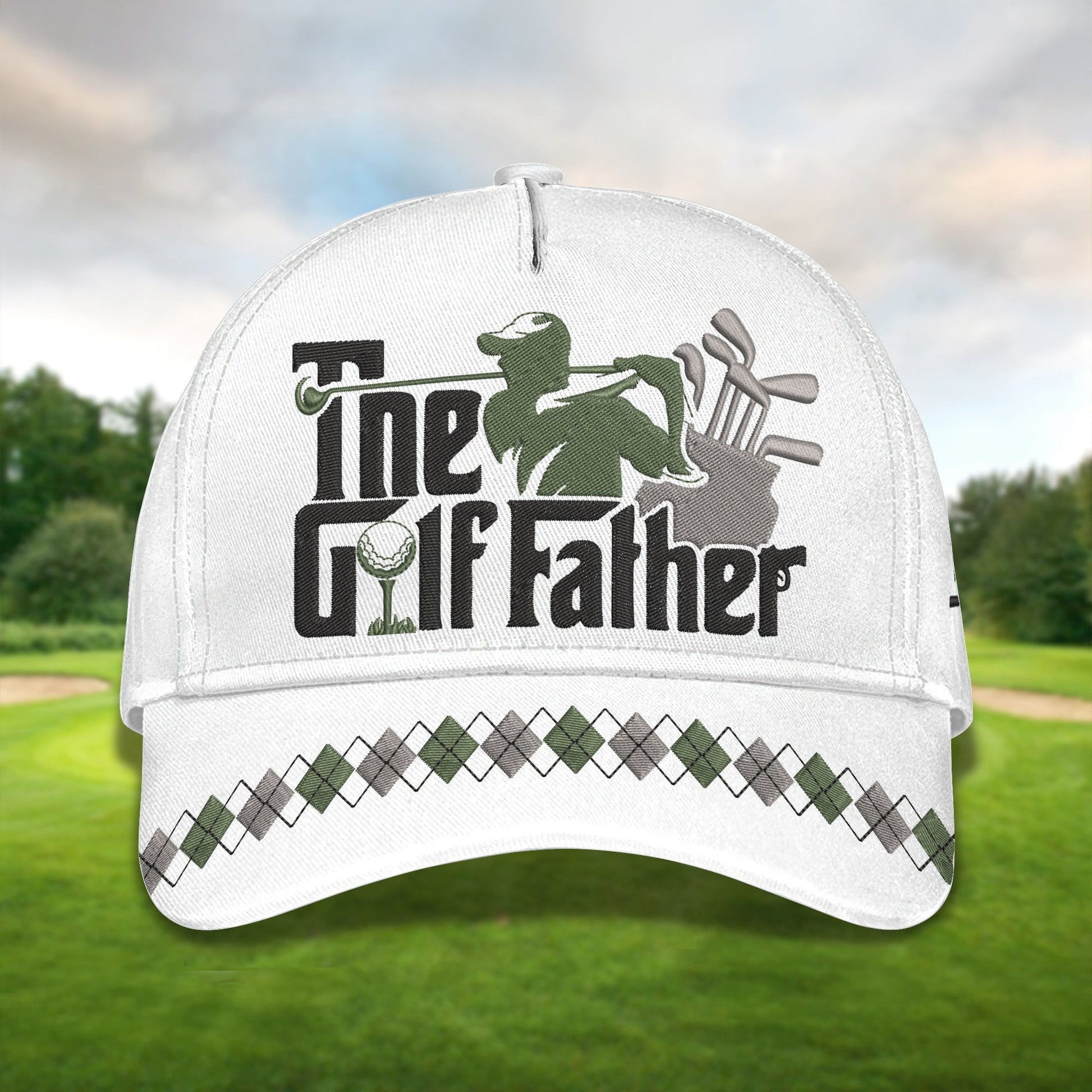 The Golf Father Golf Cap, Dad Golf Gift, Dad Cap