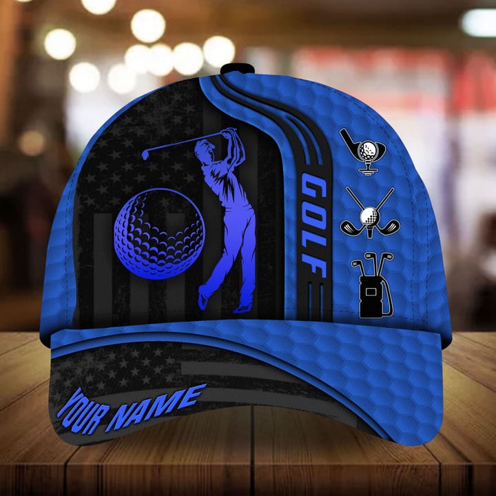Customize Golf Cap, Personalized 3D Printed Hat, Perfect Present For Golfers