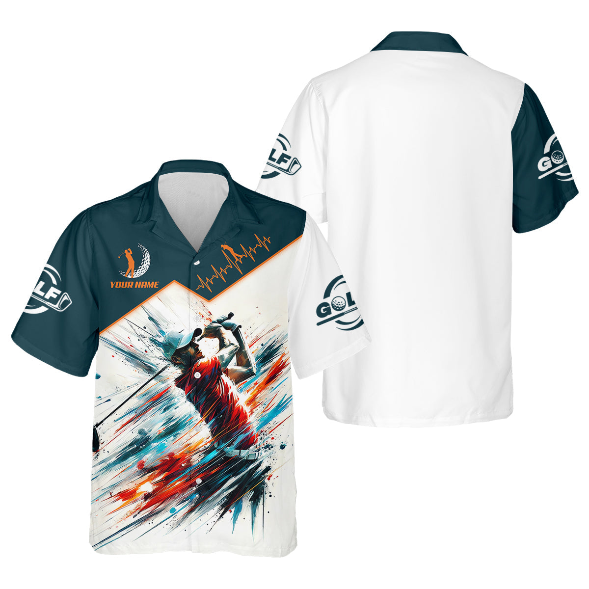 Custom Men's Golf Polo Shirt, Funny Golf Shirt, Gift For Golf Lovers