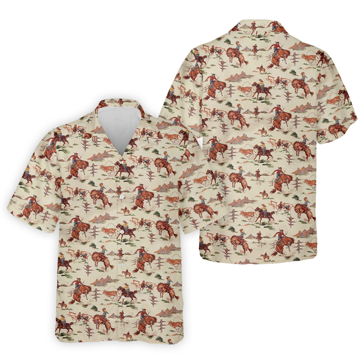 The Way Of The West Western Golf Shirt, Fun Golf Shirts For Men, Men's Golf Polo, Golfing Apparel