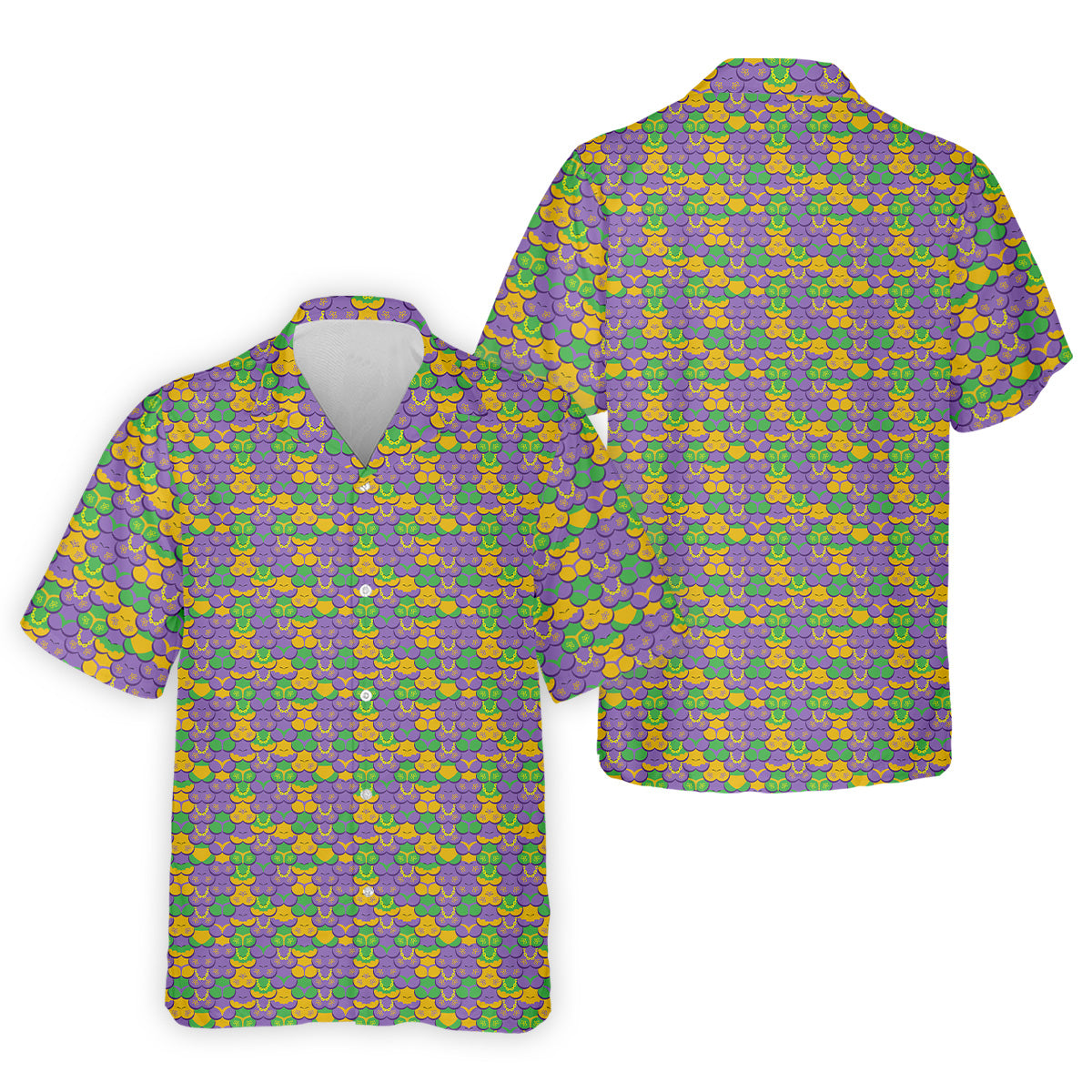 Funny Boob Mardi Gras Men's Golf Polo Shirt, Fun Golf Shirt For Men, Mardi Gras Polo, Funny Golf Shirt