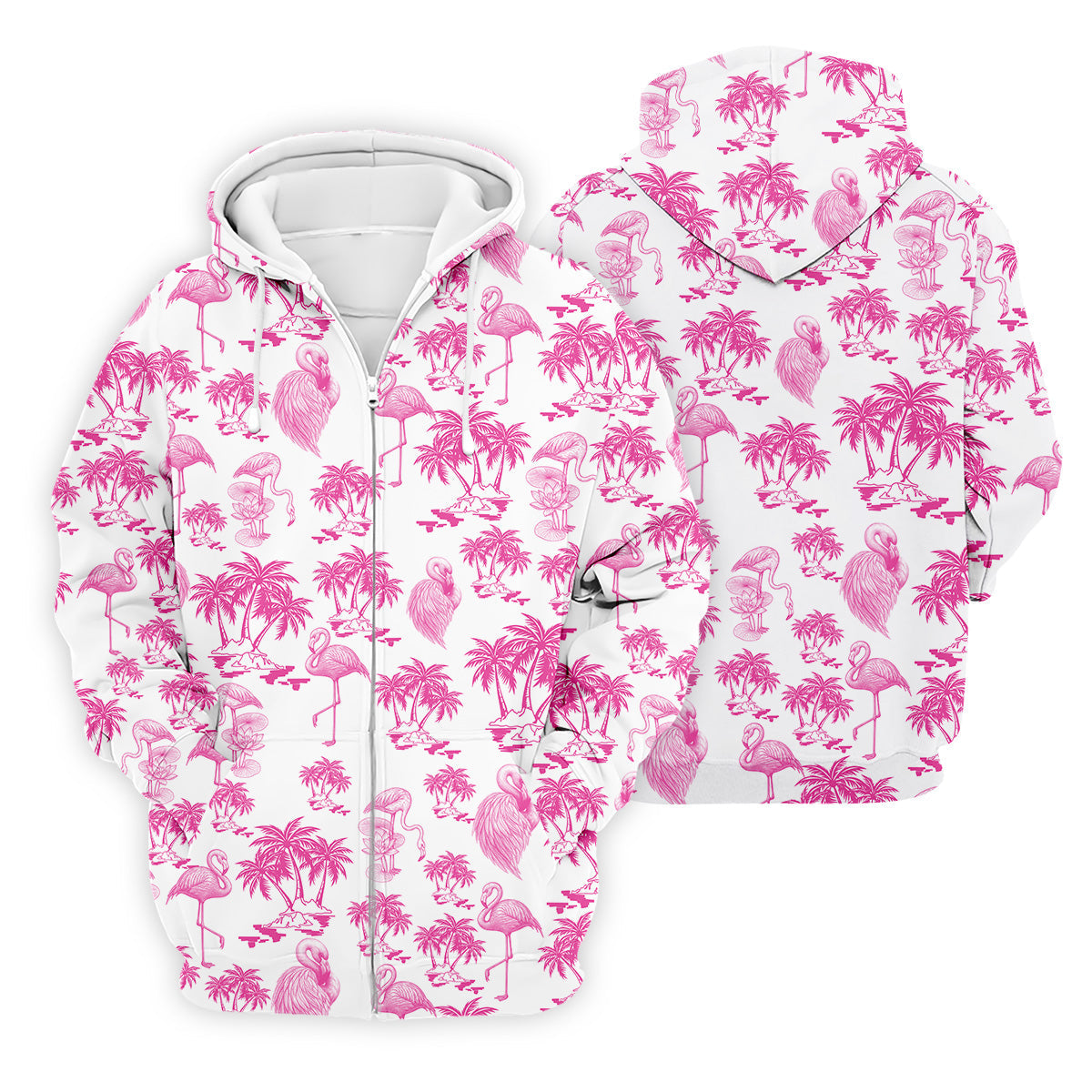 Funny Flamingo Coconut Men Polo Shirt, Fun Golf Polos For Men, Golf Shirts, Dad Golf Gift, Polo Golf