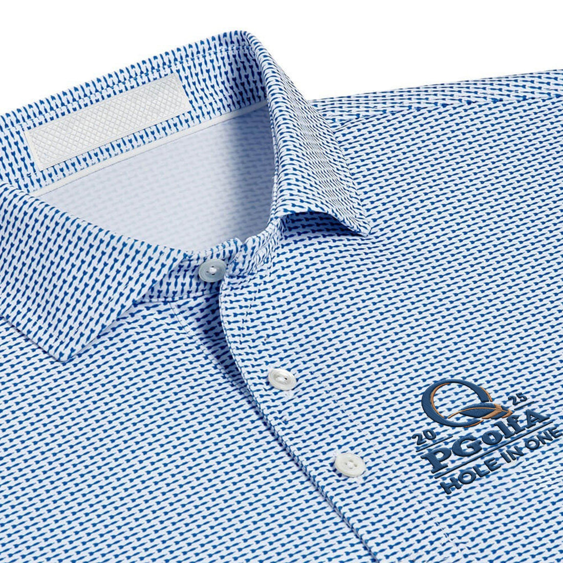 2025 PGolfA Hole In One Embroidery Polo Shirt, Funny Golf Shirt, Christmas Golf Gift