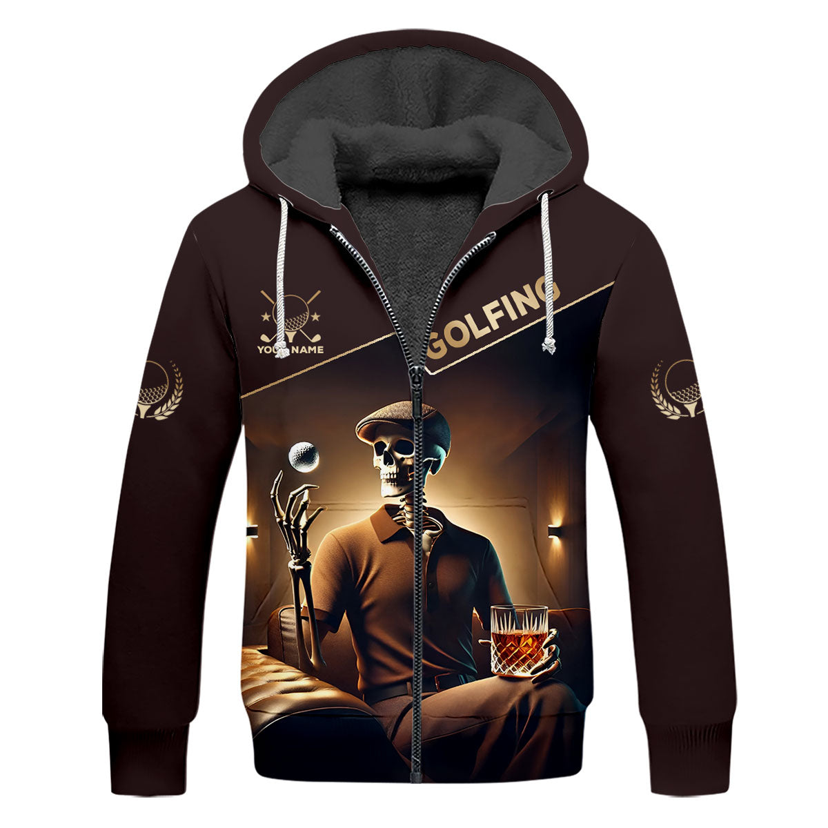 I Just Wanna To Drink Whiskey And Play Golf Customize Golf Shirts For Men, Best Gifts For Golfers, Dad Golf Gift