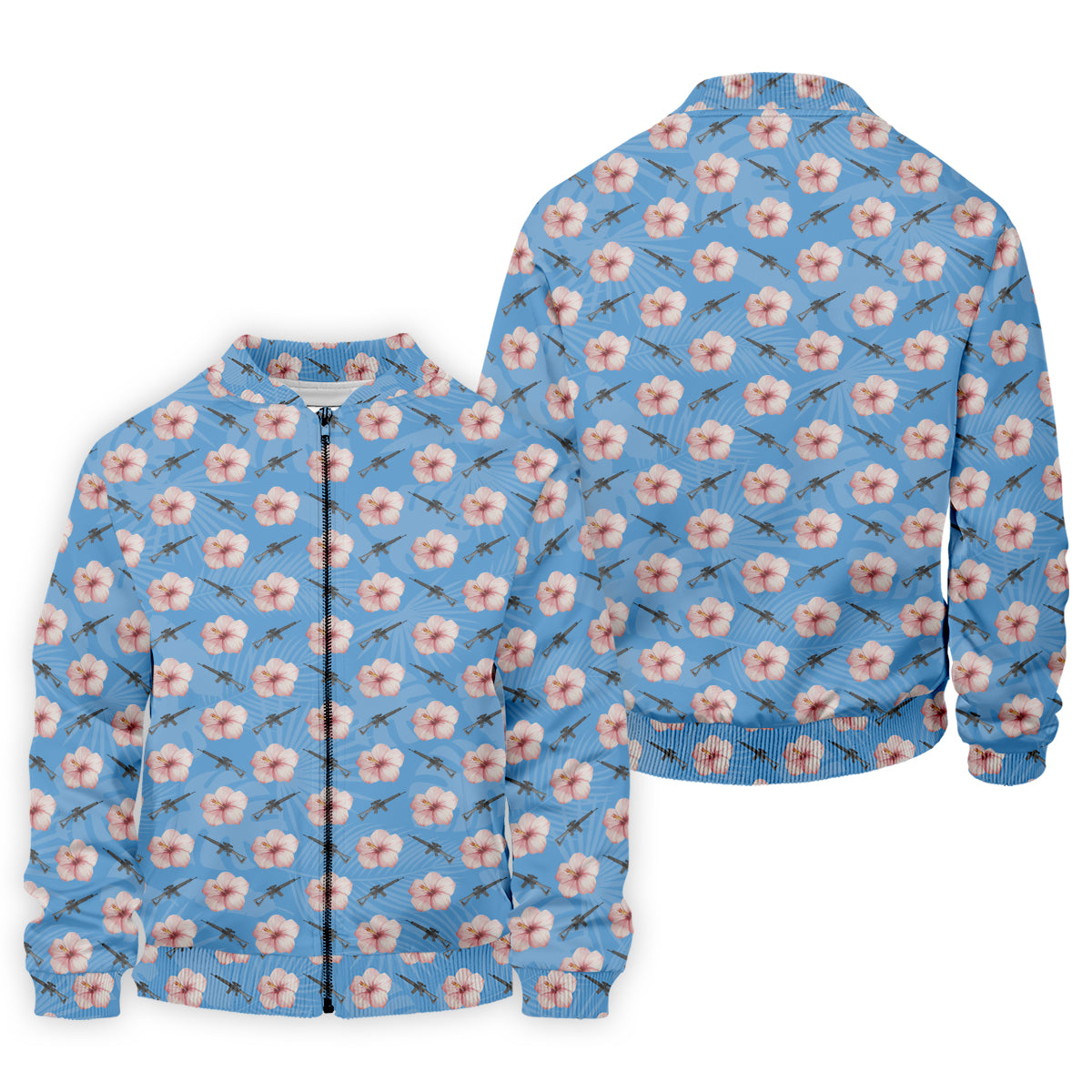 Floral Golf Polo Shirts, Golfing Apparel, Men Golf Gift, Funny Golf Shirt