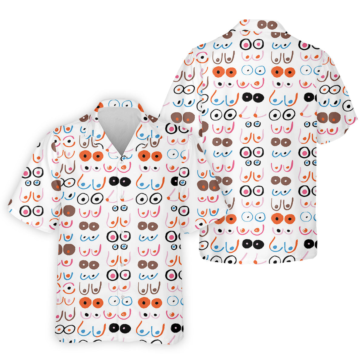 Funny Boob Men Golf Polo Shirt, Fun Golf Polos, Humorous Golf Shirts, Dad Golf Gift, Best Dad Ever