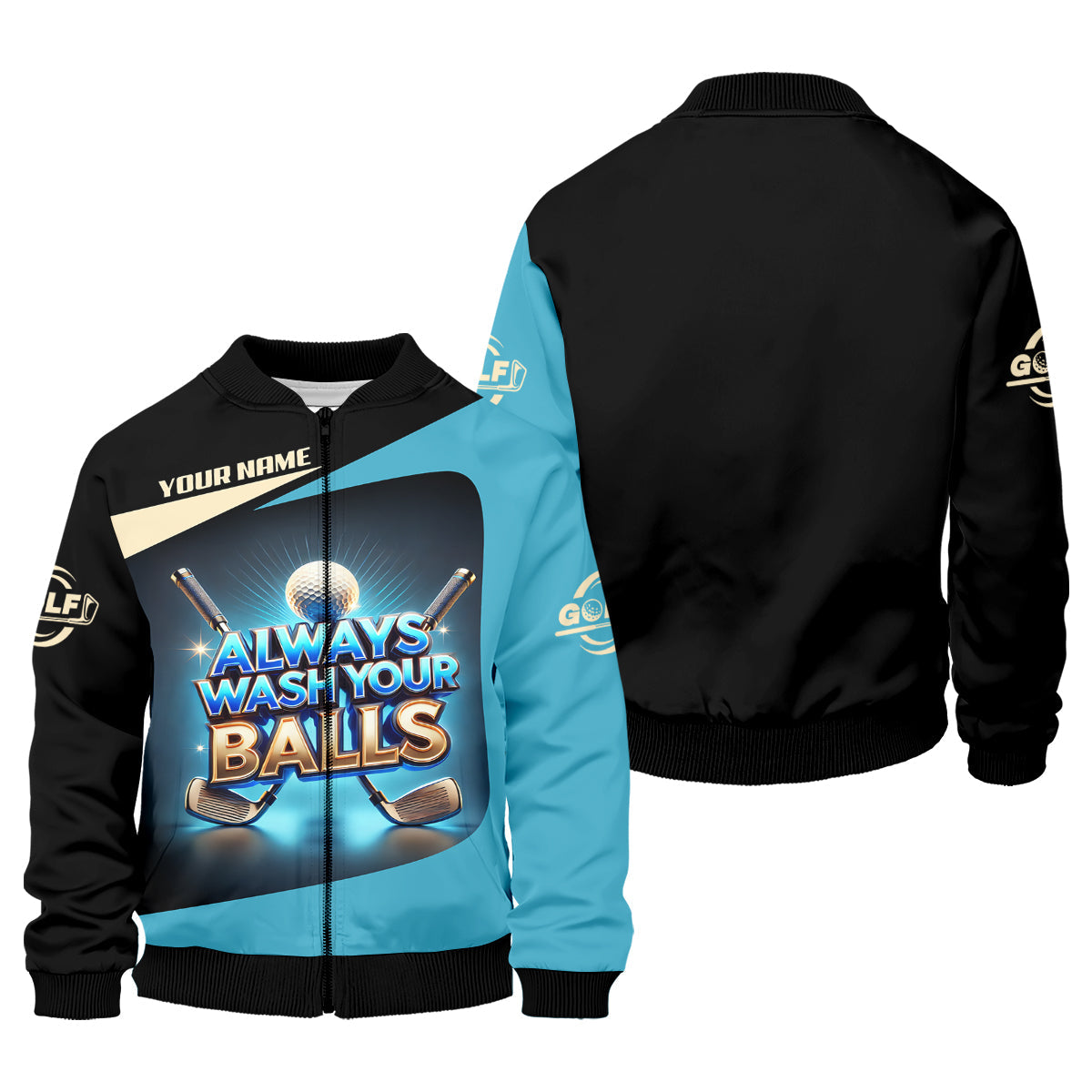 Always Wash Your Balls Custom Golf Shirts, Mens Golf Gift, Funny Golf Shirt